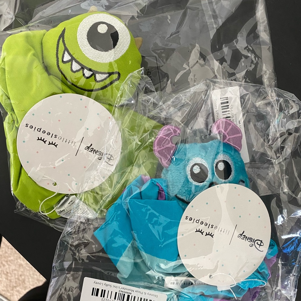 Little Sleepies Monsters Inc lovies